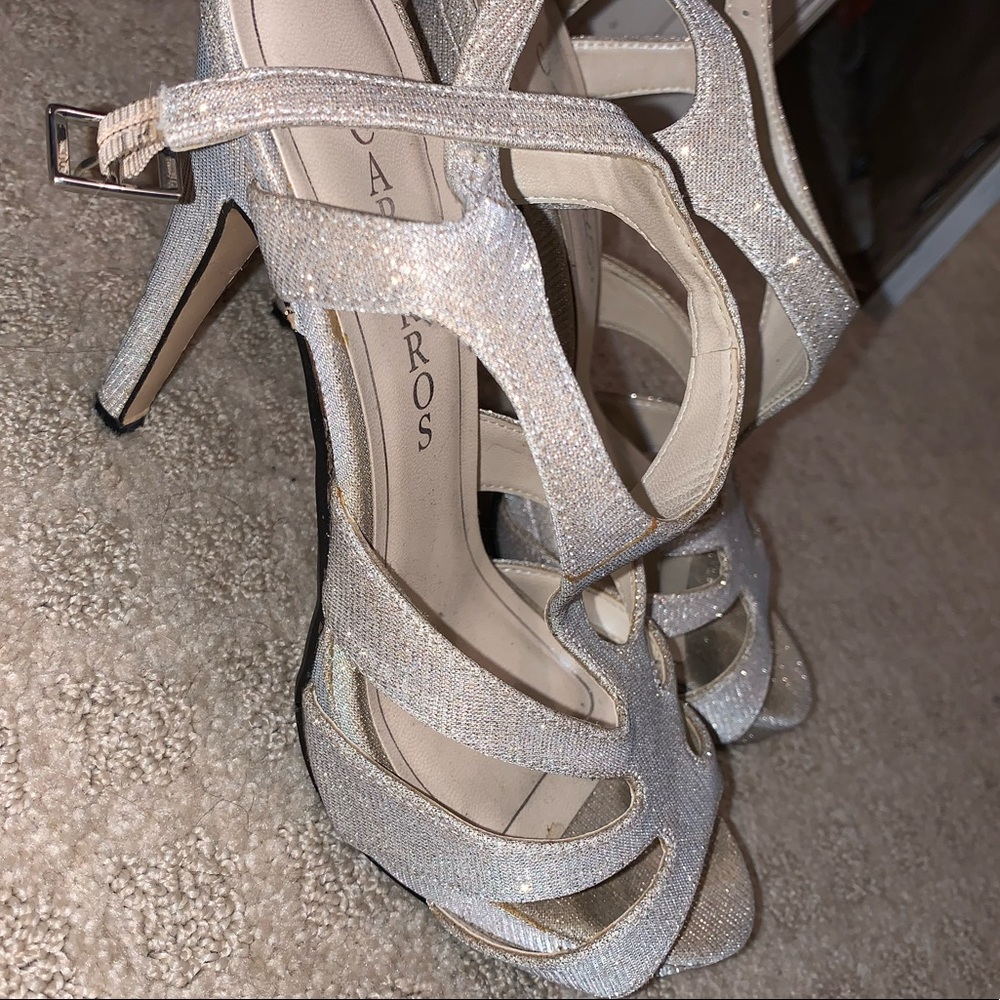 Champagne dress shoes